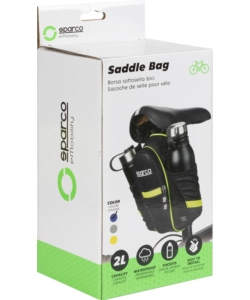 BORSA DA SELLA PER BICICLETTA SPARCO IN NYLON, 26X8,8X7 CM